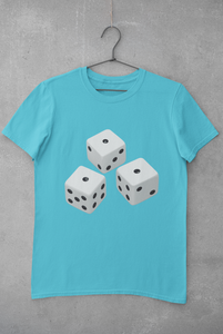Dice Women Half Sleeves T-shirt- KidsFashionVilla