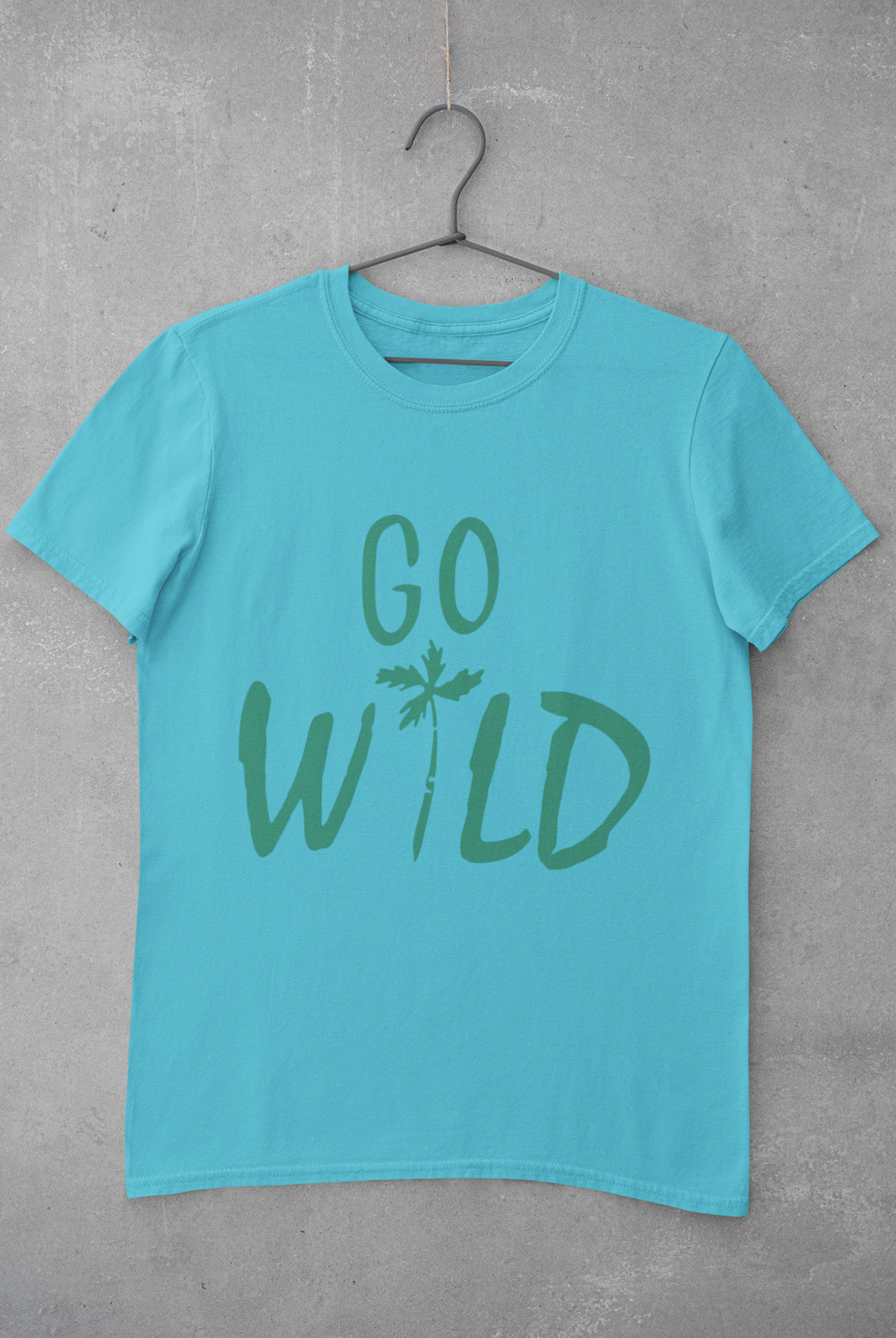 Go Wild Women Half Sleeves T-shirt- KidsFashionVilla