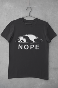 Nope Women Half Sleeves T-shirt- KidsFashionVilla