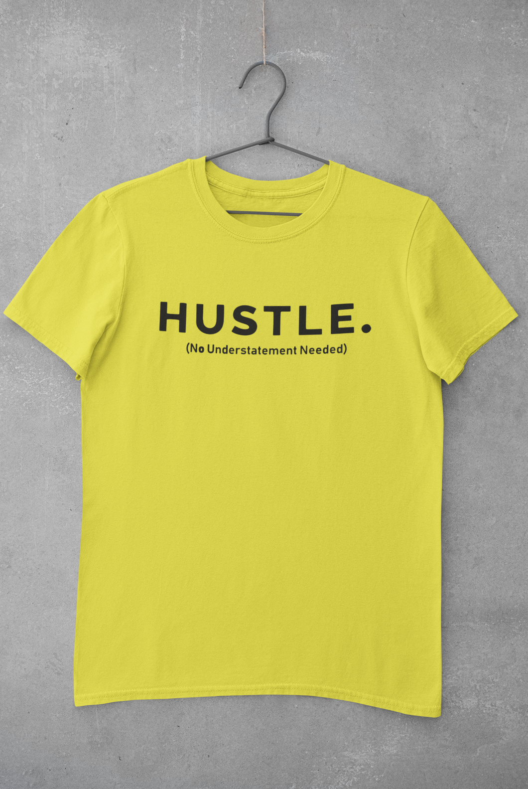 Hustle Mens Half Sleeves T-shirt- KidsFashionVilla