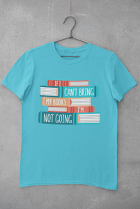 Books Mens Half Sleeves T-shirt- KidsFashionVilla