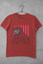 Load image into Gallery viewer, Eagle Women Half Sleeves T-shirt- KidsFashionVilla
