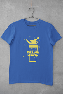 Drunk Women Half Sleeves T-shirt- KidsFashionVilla