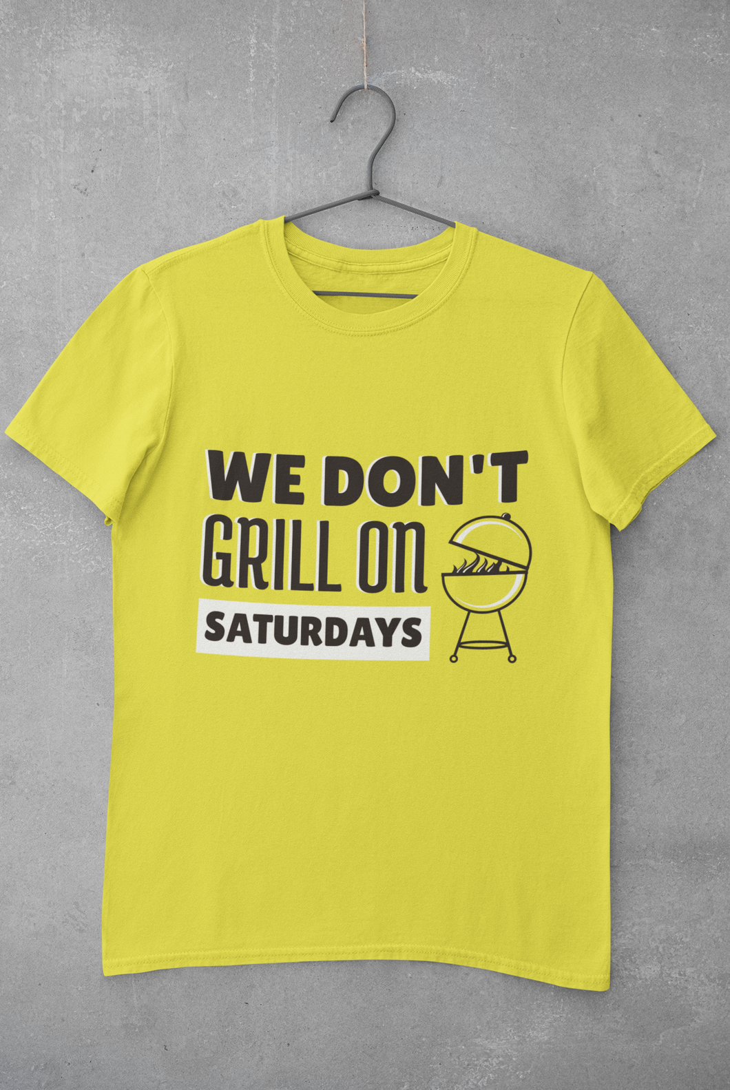 Grill Quote Mens Half Sleeves T-shirt- KidsFashionVilla