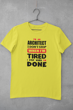 Load image into Gallery viewer, I Am Architect Profession Women Half Sleeves T-shirt- KidsFashionVilla
