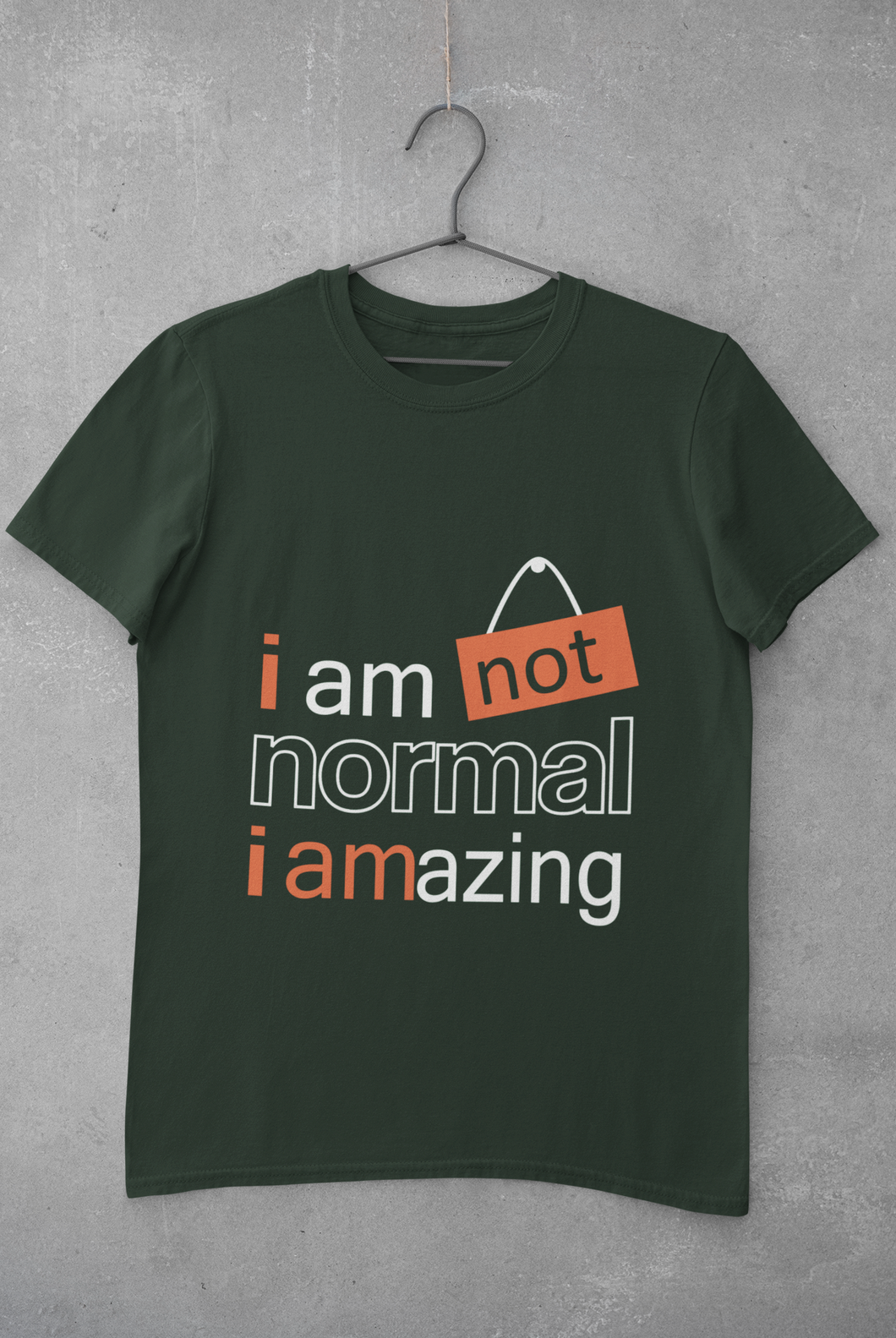 Not Normal Women Half Sleeves T-shirt- KidsFashionVilla