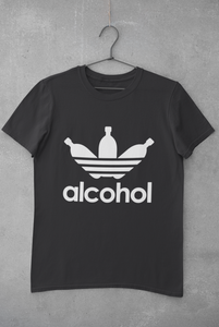 Alcohol Women Half Sleeves T-shirt- KidsFashionVilla