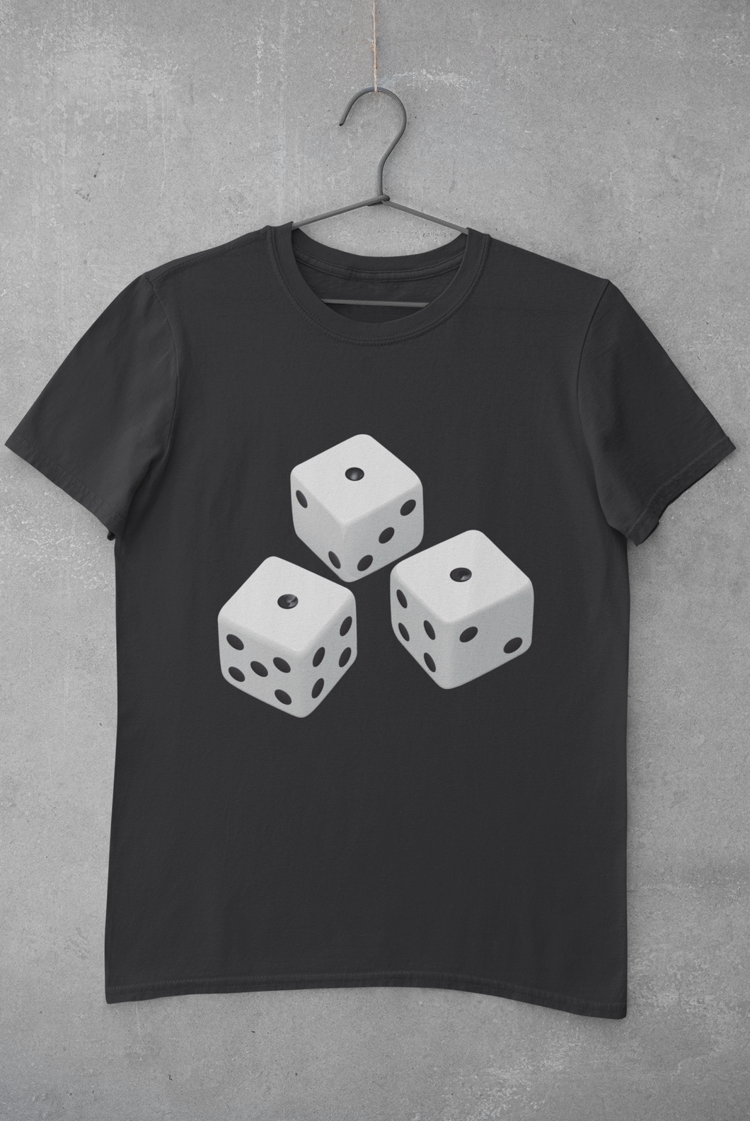 Dice Mens Half Sleeves T-shirt- KidsFashionVilla