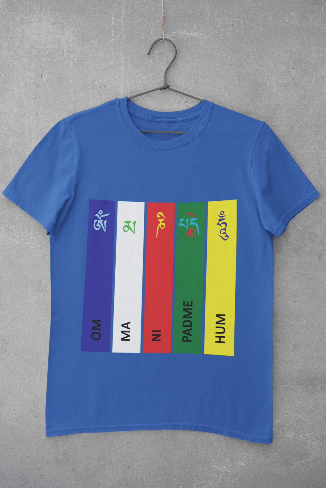 Ladakh Om Mani Padme Hum Mens Half Sleeves T-shirt- KidsFashionVilla