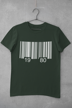 Load image into Gallery viewer, Bar Code Birthday Women Half Sleeves T-shirt- KidsFashionVilla
