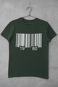 Bar Code Birthday Women Half Sleeves T-shirt- KidsFashionVilla