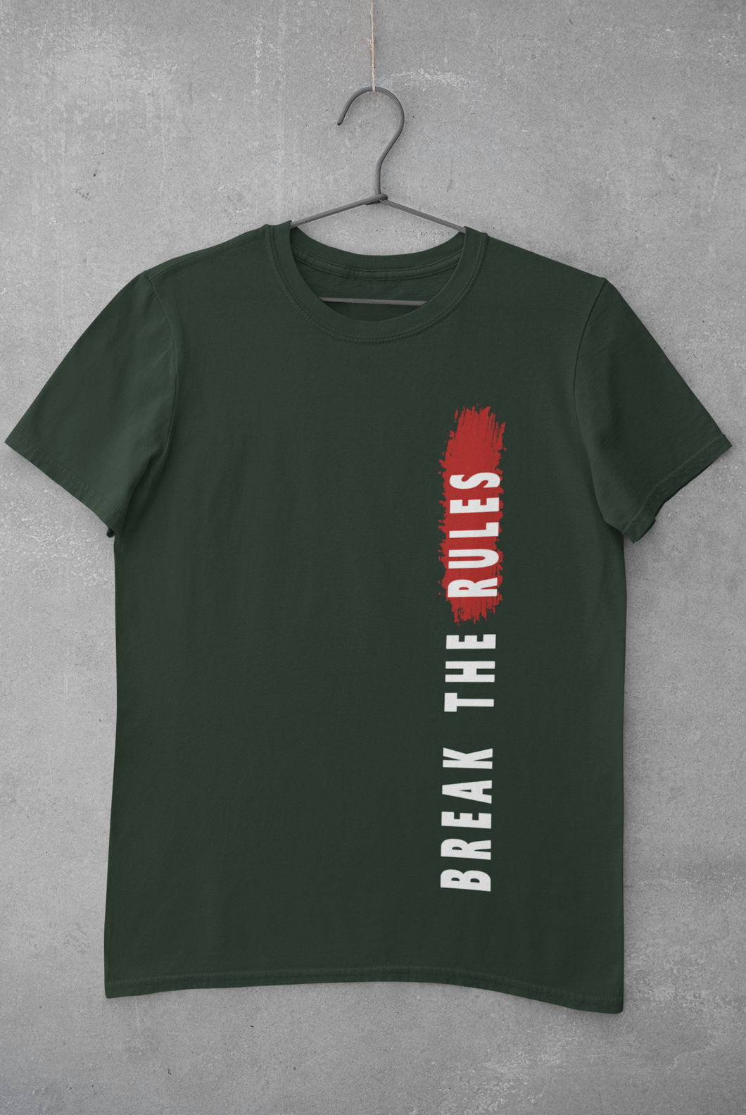 Break The Rules Women Half Sleeves T-shirt- KidsFashionVilla