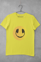 Load image into Gallery viewer, Headphones Love Women Half Sleeves T-shirt- KidsFashionVilla

