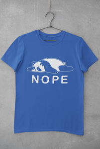 Nope Women Half Sleeves T-shirt- KidsFashionVilla