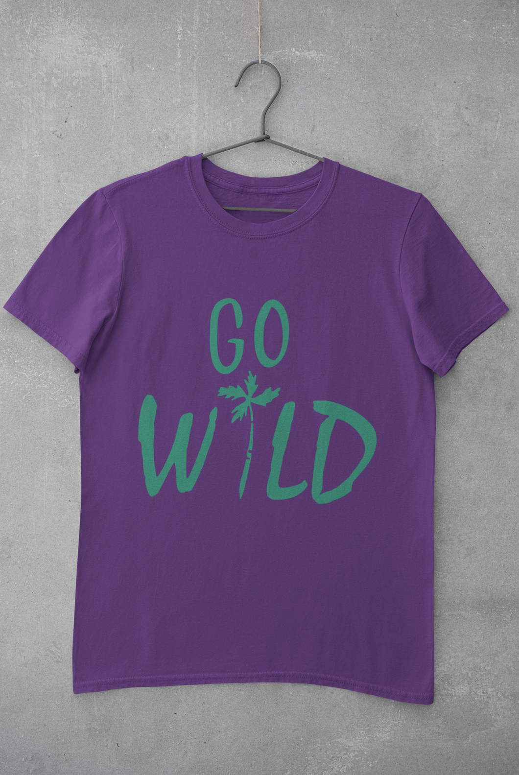 Go Wild Women Half Sleeves T-shirt- KidsFashionVilla