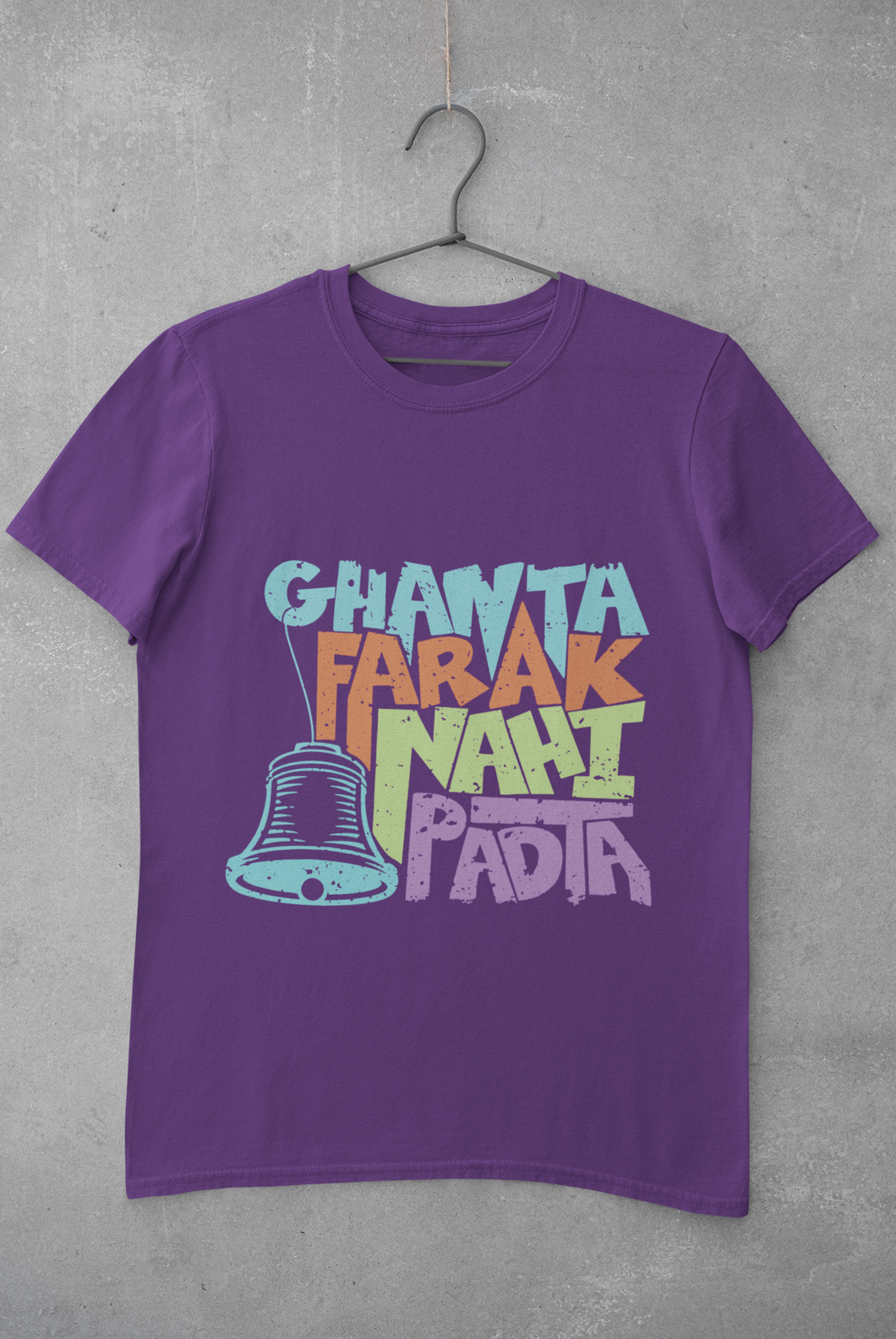 Ghanta Farak Mens Half Sleeves T-shirt- KidsFashionVilla