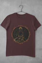 Load image into Gallery viewer, Buddha Gold Mens Half Sleeves T-shirt- KidsFashionVilla
