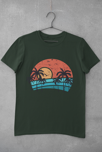 Sunset Women Half Sleeves T-shirt- KidsFashionVilla