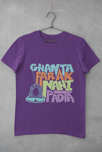 Ghanta Farak Women Half Sleeves T-shirt- KidsFashionVilla