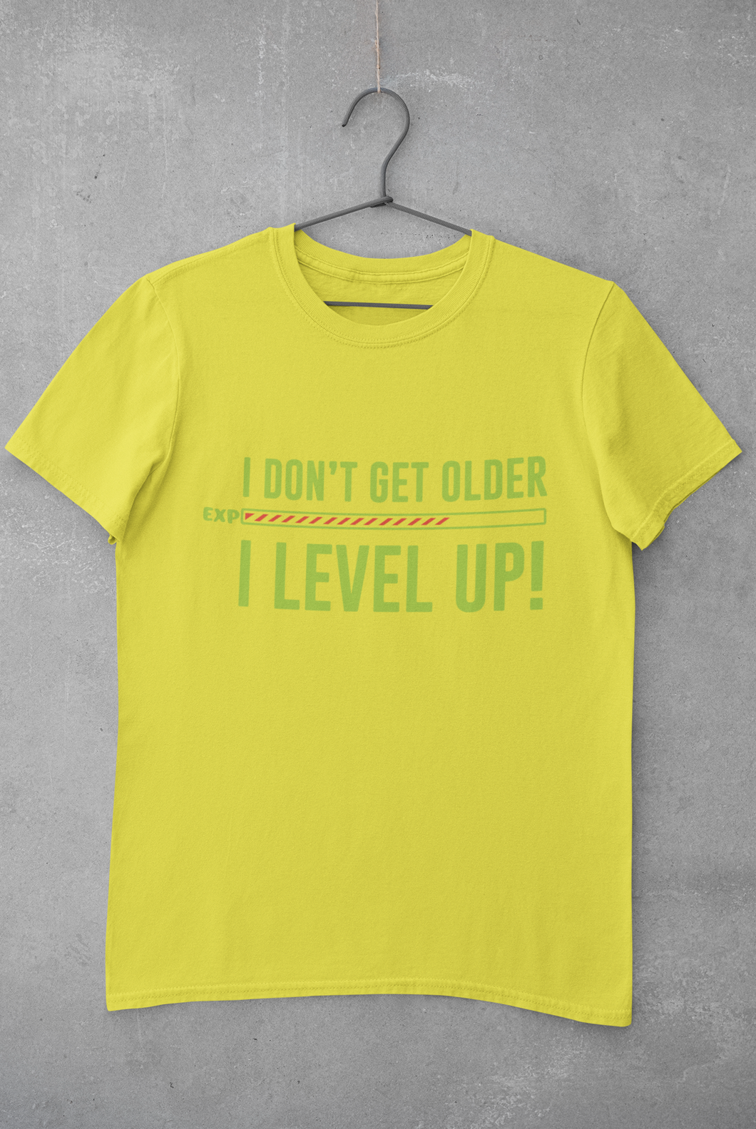I Level Up Mens Half Sleeves T-shirt- KidsFashionVilla