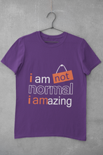 Load image into Gallery viewer, Not Normal Women Half Sleeves T-shirt- KidsFashionVilla
