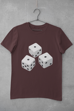 Load image into Gallery viewer, Dice Women Half Sleeves T-shirt- KidsFashionVilla

