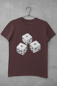 Dice Women Half Sleeves T-shirt- KidsFashionVilla