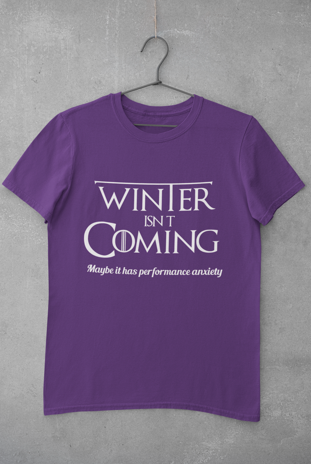 Winter Isnt Coming Women Half Sleeves T-shirt- KidsFashionVilla