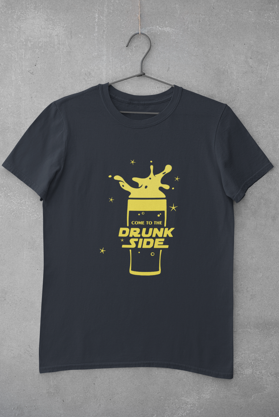 Drunk Mens Half Sleeves T-shirt- KidsFashionVilla