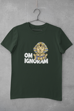 Load image into Gallery viewer, Om Ignoram Women Half Sleeves T-shirt- KidsFashionVilla
