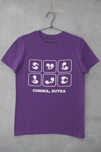 Comma Sutra Mens Half Sleeves T-shirt- KidsFashionVilla