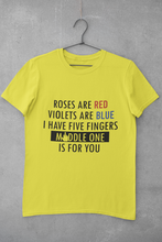 Load image into Gallery viewer, Middle One Mens Half Sleeves T-shirt- KidsFashionVilla
