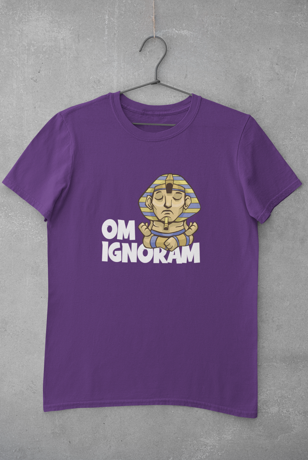 Om Ignoram Women Half Sleeves T-shirt- KidsFashionVilla