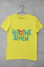 Load image into Gallery viewer, Heroine Behen Women Half Sleeves T-shirt- KidsFashionVilla
