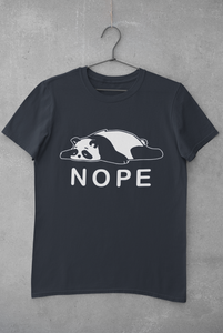 Nope Women Half Sleeves T-shirt- KidsFashionVilla
