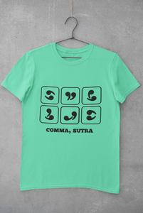 Comma Sutra Women Half Sleeves T-shirt- KidsFashionVilla