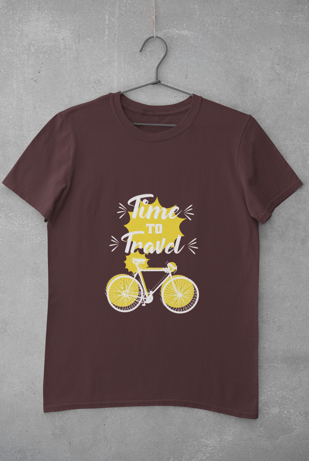Time To Travel Women Half Sleeves T-shirt- KidsFashionVilla