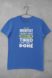 I Am Architect Profession Women Half Sleeves T-shirt- KidsFashionVilla