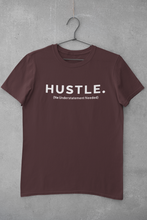 Load image into Gallery viewer, Hustle Women Half Sleeves T-shirt- KidsFashionVilla
