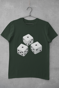 Dice Women Half Sleeves T-shirt- KidsFashionVilla
