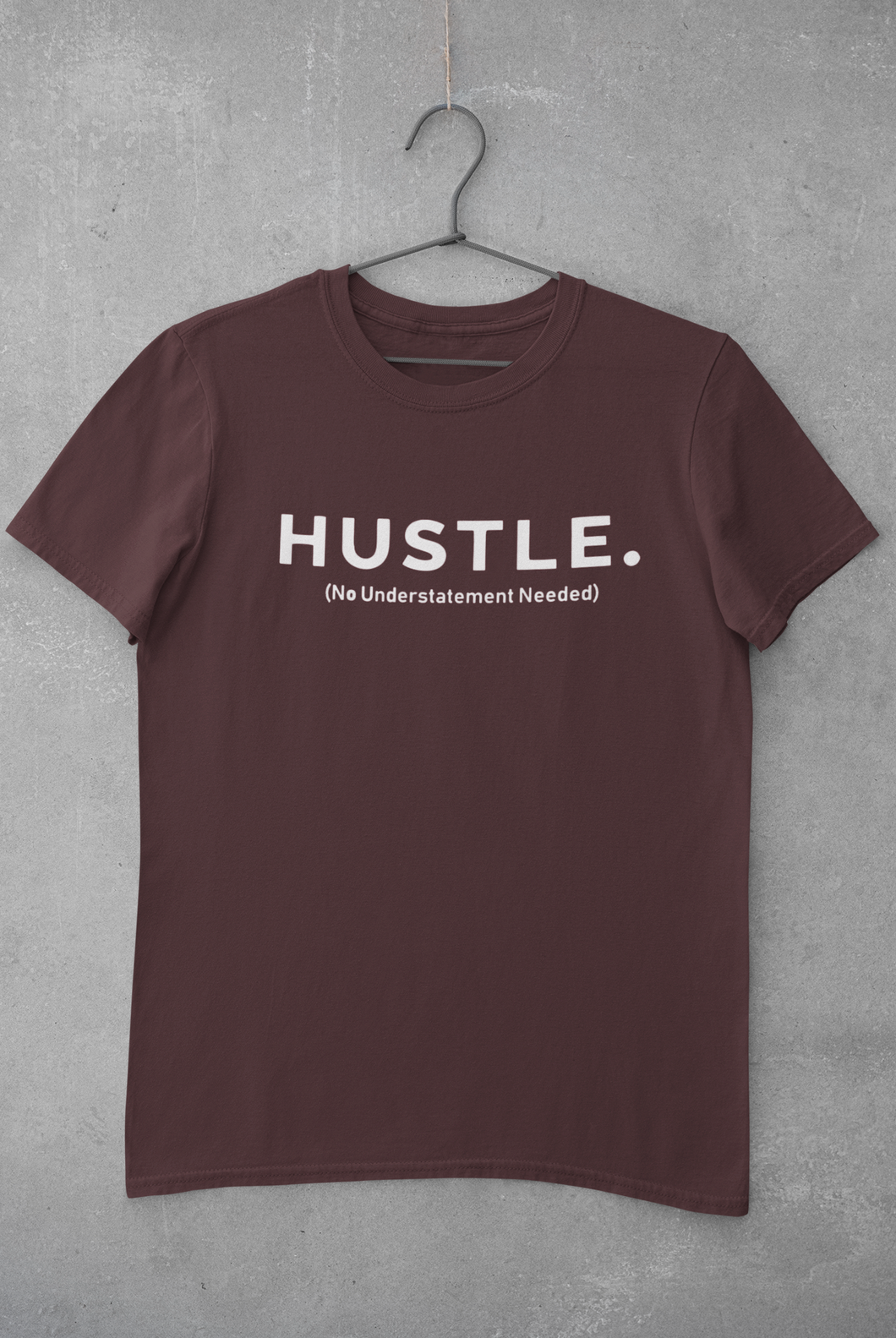 Hustle Mens Half Sleeves T-shirt- KidsFashionVilla