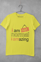 Load image into Gallery viewer, Not Normal Women Half Sleeves T-shirt- KidsFashionVilla
