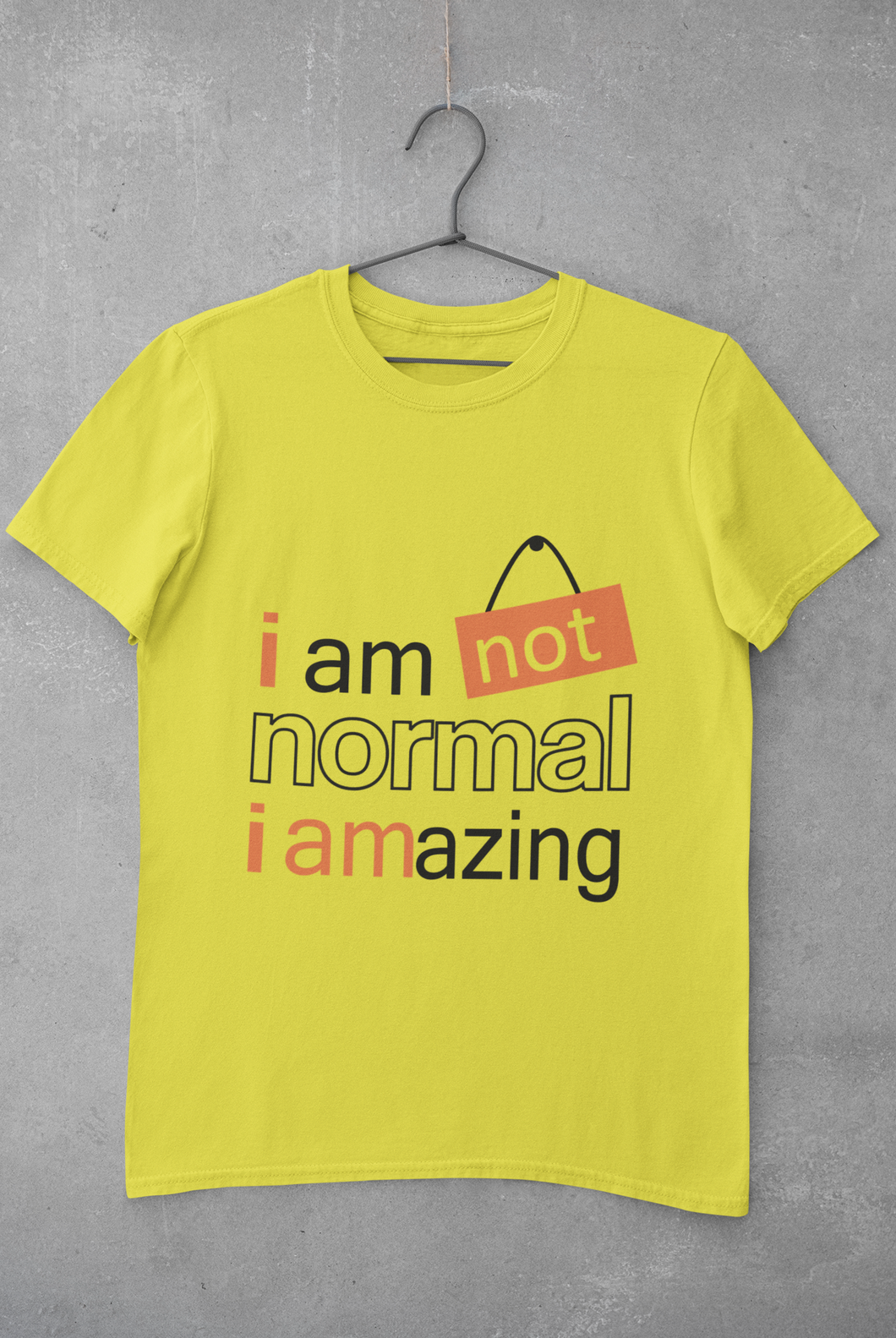 Not Normal Women Half Sleeves T-shirt- KidsFashionVilla