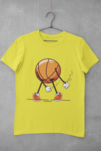 Load image into Gallery viewer, Football Dabbing Women Half Sleeves T-shirt- KidsFashionVilla
