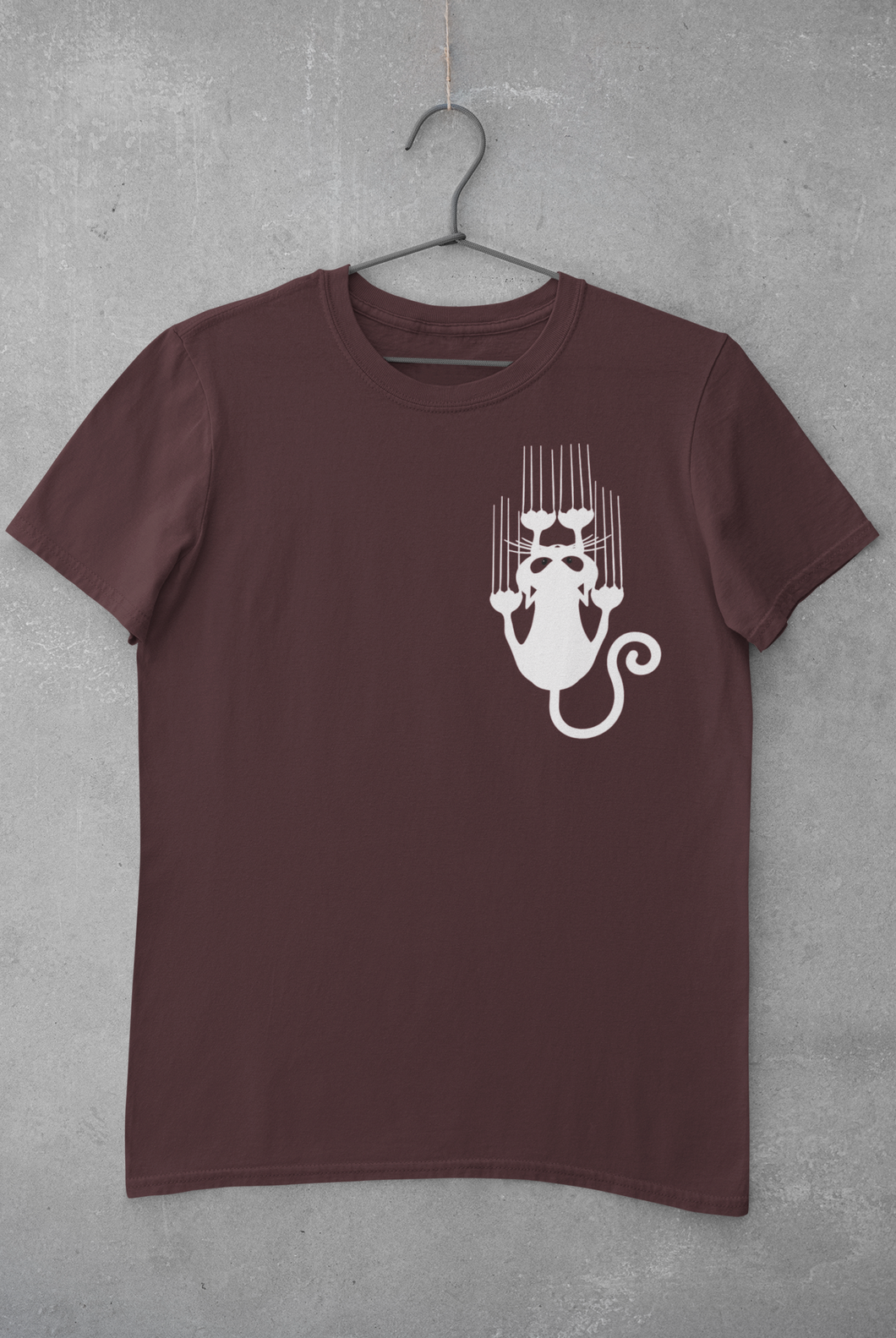 Sliding Cat Women Half Sleeves T-shirt- KidsFashionVilla