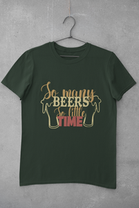 So Many Beers Women Half Sleeves T-shirt- KidsFashionVilla
