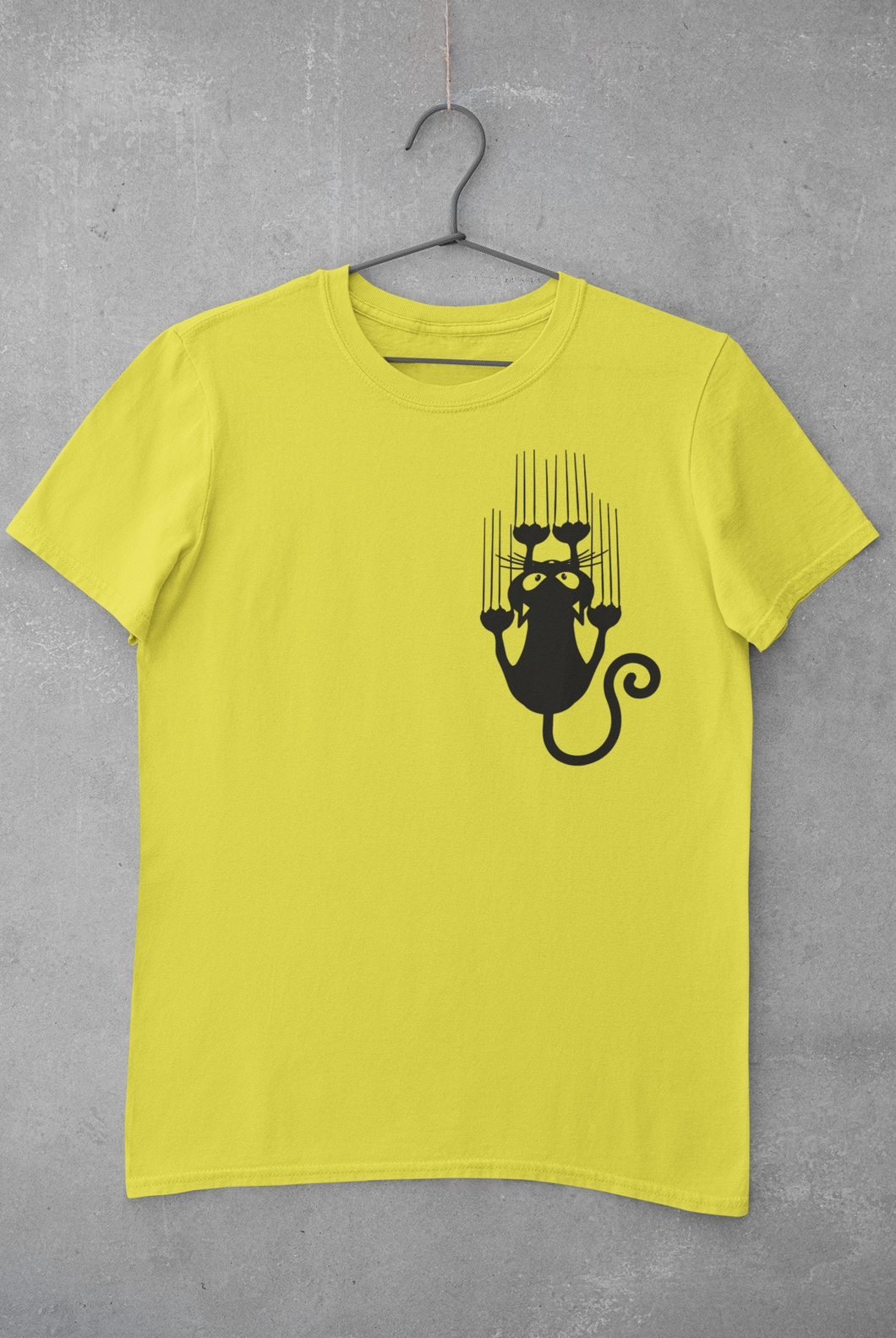 Sliding Cat Women Half Sleeves T-shirt- KidsFashionVilla