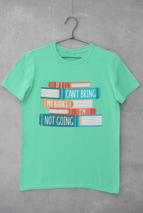 Books Mens Half Sleeves T-shirt- KidsFashionVilla