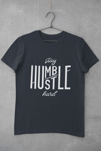 Stay Humble Mens Half Sleeves T-shirt- KidsFashionVilla
