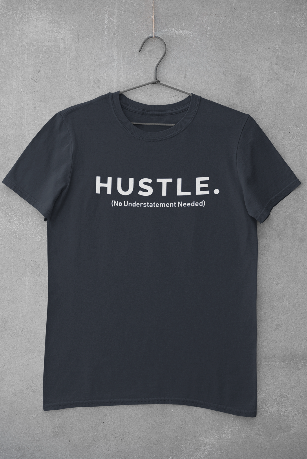 Hustle Mens Half Sleeves T-shirt- KidsFashionVilla